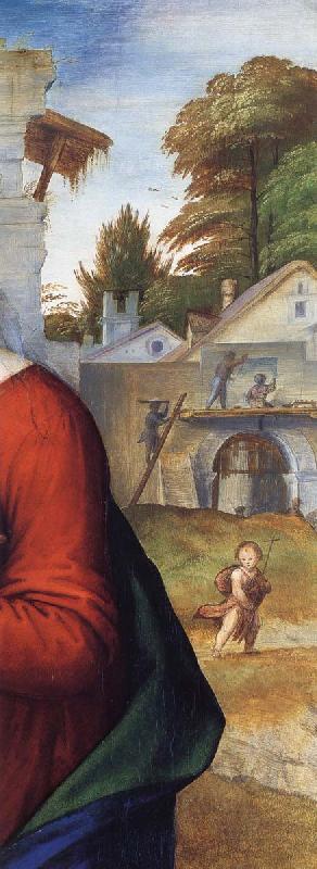  Detail of The Virgin Adoring the Child with Saint Joseph